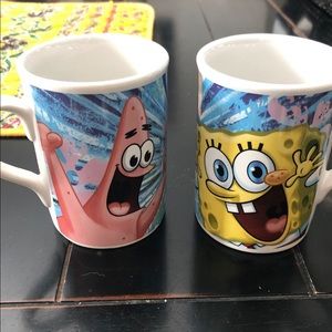 Sponge bob mug cups
